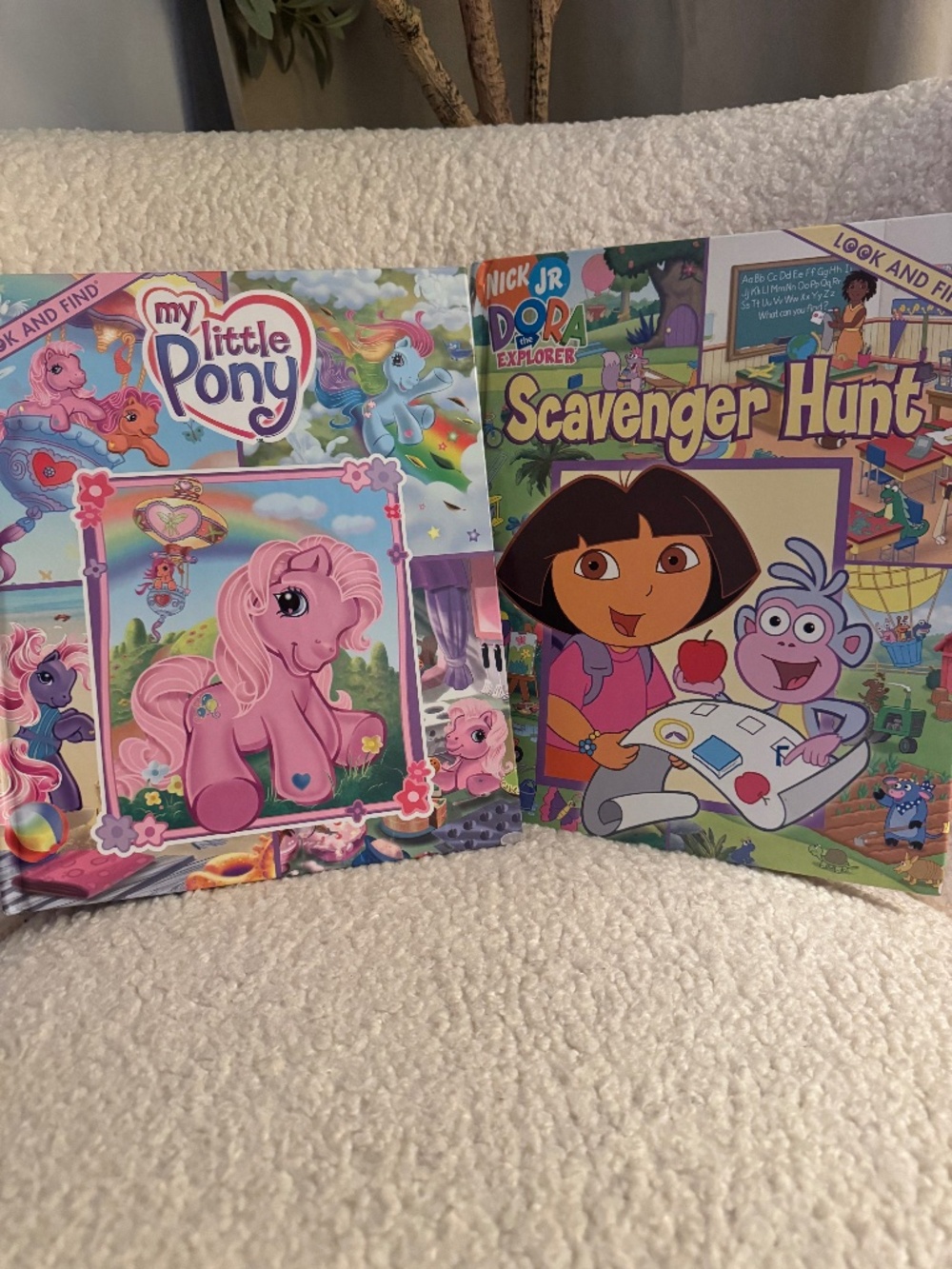 My Little Pony & Dora the Explorer Look & Find Bundle | Vintage 2005